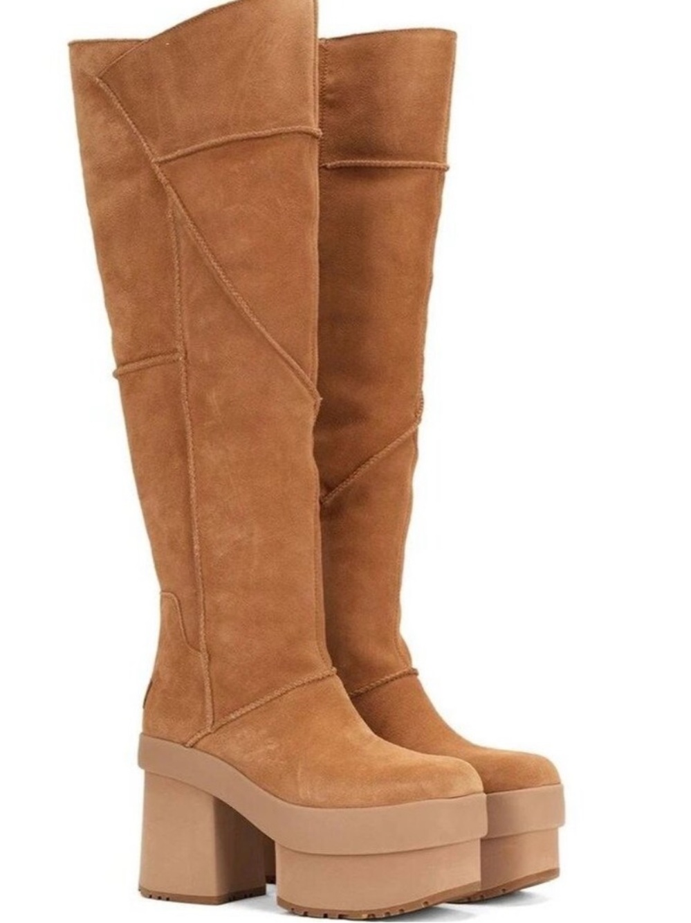 UGG New Heights Platform Xtra Boots Size 8